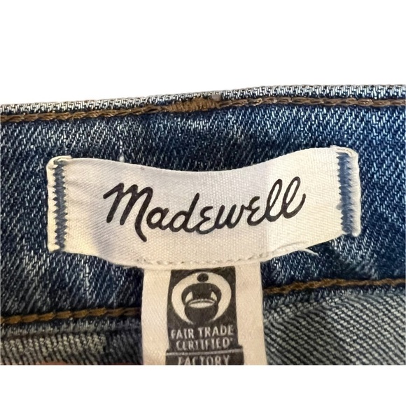 MADEWELL The Perfect Vintage Jean in Enmore Wash: Raw-Hem Edition Size 24 - Picture 6 of 9
